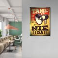 Plakat z metalu - Taniej się nie da L 2.jpg