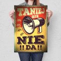 Plakat z metalu - Taniej się nie da L.jpg