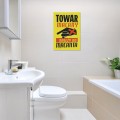 Plakat metalowy - Towar macany L 2.jpg