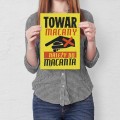 Plakat metalowy - Towar macany S.jpg