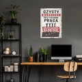 Plakat metalowy - Czysty warsztat_prezent L 2.jpg