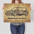 Plakat metalowy - Renault 5 GTX L.jpg