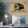 Plakat metalowy - Jelcz 043 L 2.jpg