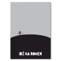 Plakat metalowy - Idź na rower.jpg