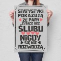 Plakat metalowy - Statystyki pokazują L.jpg