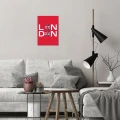 Plakat metalowy - Londyn - London M 2.jpg