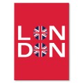 Plakat metalowy - Londyn - London.jpg