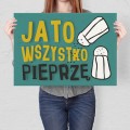 Plakat metalowy - Wszystko pieprzę L.jpg