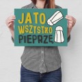 Plakat metalowy - Wszystko pieprzę M.jpg