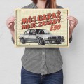 Plakat-metalowy-Moj-garaz-BMW-E30-Prezent M.jpg