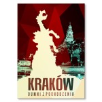 Plakat metalowy "Kraków - dumni z pochodzenia"