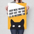 Plakat metalowy - Every meal KOT L.jpg
