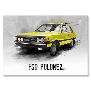 Plakat metalowy "FSO Polonez Klasyk "