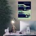 Plakat metalowy - Mercedes 500E L 2.jpg