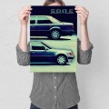 Plakat metalowy - Mercedes 500E M.jpg