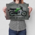 Plakat metalowy - Simson S51 M.jpg