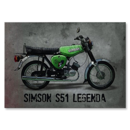 Plakat metalowy - Simson S51.jpg