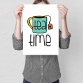 Plakat metalowy - Tea Time - Herbata M.jpg
