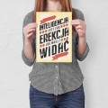 Plakat metalowy - Inteligencja jak erekcja prezent S.jpg