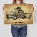 Plakat-metalowy-Fiat-126p-z-przyczepka-Prezent L.jpg