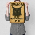 Plakat-metalowy-Obiekt-monitorowany-kotem M.jpg