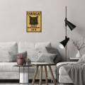 Plakat-metalowy-Obiekt-monitorowany-kotem S 2.jpg
