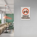 Szyld metalowy - Zakaz parkowania L 2.jpg