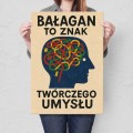 Plakat-metalowy-Balagan-i-tworczy-umysl-Prezent L.jpg