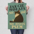 Plakat-metalowy-Nie-idz-jak-wolaja L.jpg