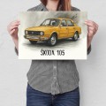 Plakat-metalowy-Skoda-105-Prezent M.jpg