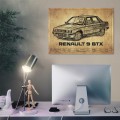 Plakat-metalowy-Renault-9-GTX-Prezent L 2.jpg