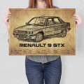 Plakat-metalowy-Renault-9-GTX-Prezent L.jpg