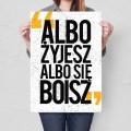 Plakat-metalowy-Zyjesz-albo-sie-boisz L.jpg