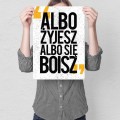 Plakat-metalowy-Zyjesz-albo-sie-boisz M.jpg
