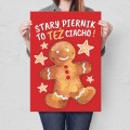 Plakat-metalowy-Stary-piernik-Prezent L.jpg
