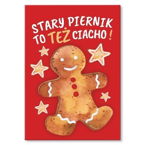 Plakat metalowy "Stary piernik"