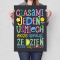 Plakat-metalowy-Jeden-usmiech-Prezent L.jpg