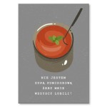 Plakat metalowy "Nie jestem zupą"