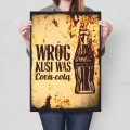 Plakat-metalowy-Wrog-kusi-Coca-cola-Prezent L.jpg