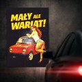 Plakat-metalowy-maly-ale-wariat-dziewczyna M 2.jpg