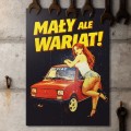 Plakat-metalowy-maly-ale-wariat-dziewczyna S 2.jpg