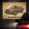 Tablica-metalowa-Mercedes-W124-drawn M 2.jpg
