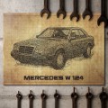Tablica-metalowa-Mercedes-W124-drawn S 2.jpg