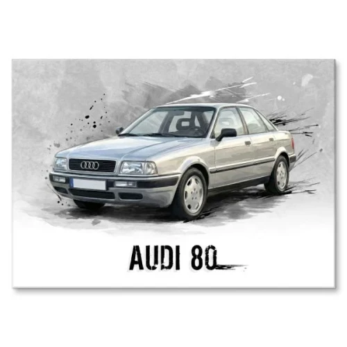 Audi-80-B4-plakat-metalowy.webp