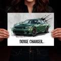 Dodge-Charger-SRT-Hellcat-plakat-metalowy-M.webp