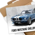 Ford-Mustang-Shelby-GT500-plakat-metalowy-z-pudelkiem.webp