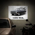Czarna-Wolga-GAZ-24-obraz-metalowy-M.webp