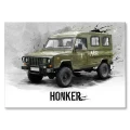 HONKER-plakat-metalowy-na-sciane.webp
