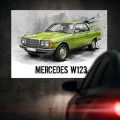 Mercedes-W123-Coupe-plakat-z-metalu-L.webp