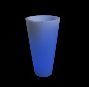 Duża donica podświetlana Della 90 cm LED RGB z pilotem